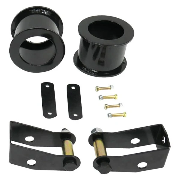 Freedom Offroad Coil Spring Spacers Jeep Wrangler (07-18) 3" Lift w/ Shock Extenders & Brake Line Brackets/ Front or Rear - Image 2