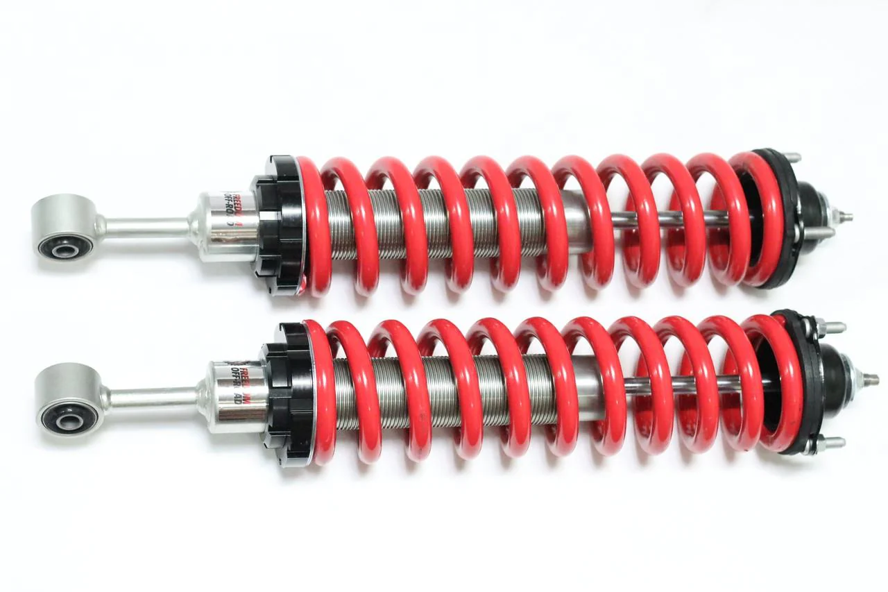 Freedom Offroad Coilovers Toyota FJ Cruiser (07-14) Front 2.5-5" Lift/ Adjustable w/ Extended End links - Image 3