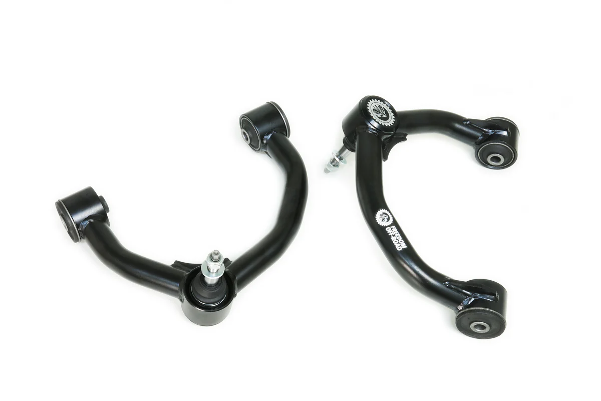 Freedom Offroad Control Arms Ford F-150 4WD (21-25) Front Upper Control Arms For 2-4" Lift
