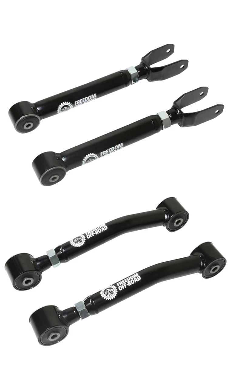 Freedom Offroad Control Arms Jeep Cherokee (84-01) 0-8" Lift / Front Upper & Lower - Image 4