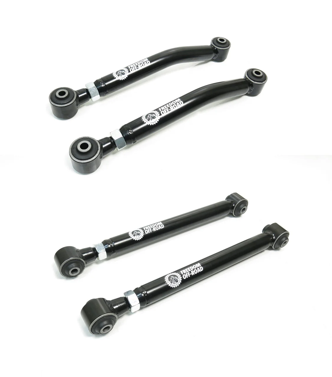 Freedom Offroad Control Arms Jeep Wrangler (07-17) 0-4.5" Lift/ Rear Upper & Lower Control