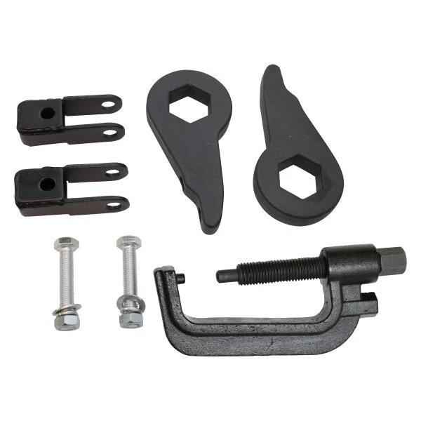 Freedom Offroad Leveling Torsion Key Kit Chevy Silverado 1500 Classic 4WD (2007) 1"-3" w/ Install Tool & Shock Extenders