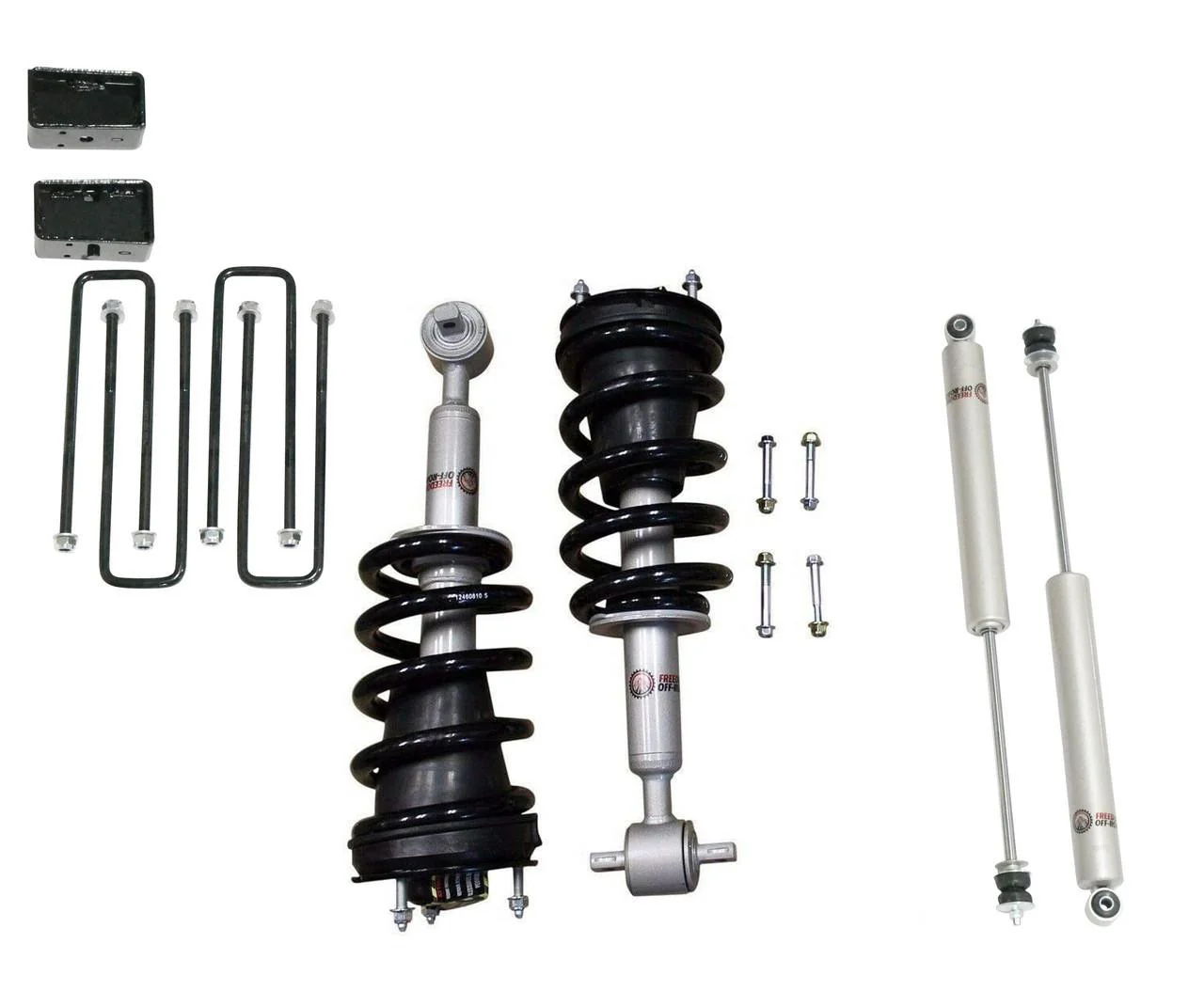 Freedom Offroad Lift Kit for Chevy Silverado 1500 (2007-2018) 3.5" Front & 3" Rear Lift FO-G803-35-KIT