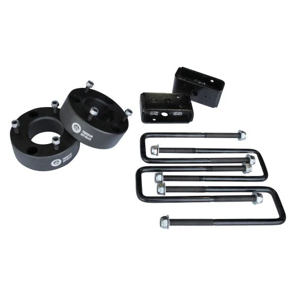 Freedom Offroad Lift Kit GMC Sierra 1500 (07-19) 3" Front Strut Spacer / 2" Rear Lift Blocks w/ U Bolts