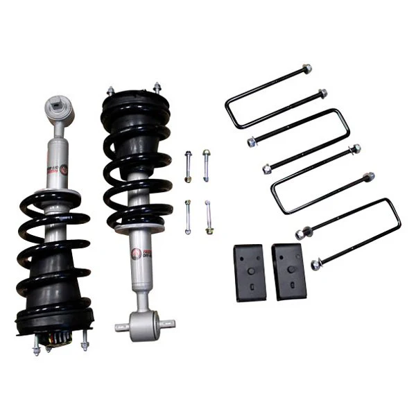 Freedom Offroad Lift Kits Chevy Silverado 1500 (07-18) 3" Front Lift Struts 2" Rear Blocks w/ U-Bolts