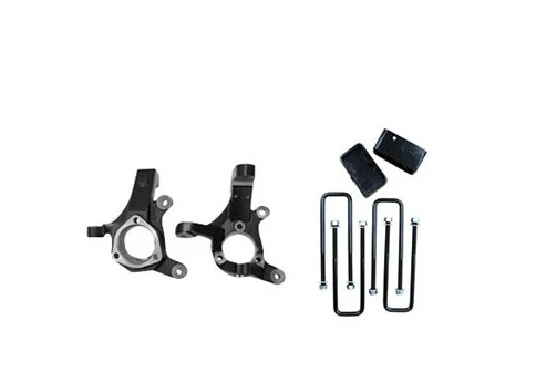 Freedom Offroad Lift Kits Chevy Silverado 1500 RWD (99-06) 3" Lift Spindles / 3" Rear Lift Blocks w/ U Bolts
