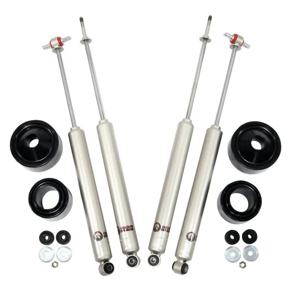 Freedom Offroad Lift Kits Jeep Wrangler (07-17) 2.5" Front / 2.5" Rear Lift Spacers w/ Shocks