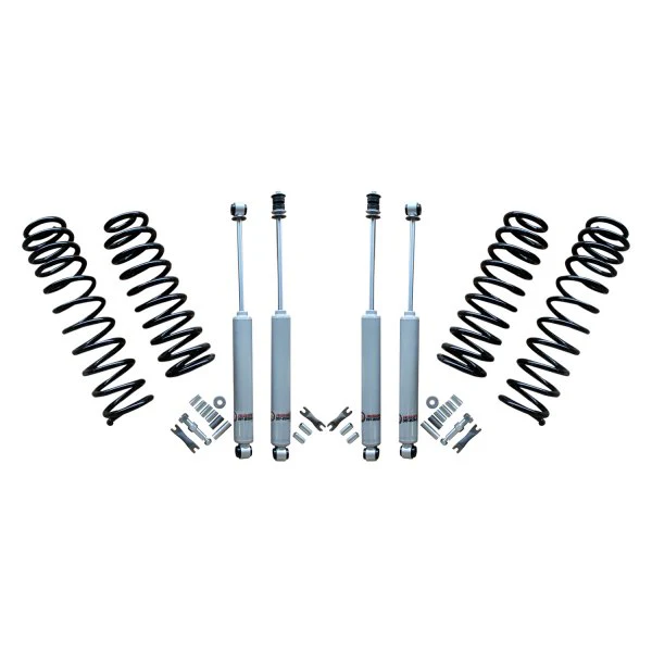 Freedom Offroad Lift Kits Jeep Wrangler (97-06) 2.5" Front / 2.5" Rear Lift Springs w/ Shocks