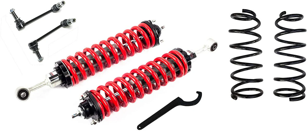 Freedom Offroad Lift Kits Toyota FJ Cruiser (07-14) 2.5-5" Adjustable Coilovers / 3" Rear Lift Springs