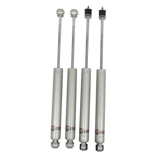 Freedom Offroad Shock Absorbers Dodge Ram 1500 2500 3500 (94-10) 1-3" Lift/ Extended Nitro - Front & Rear Set