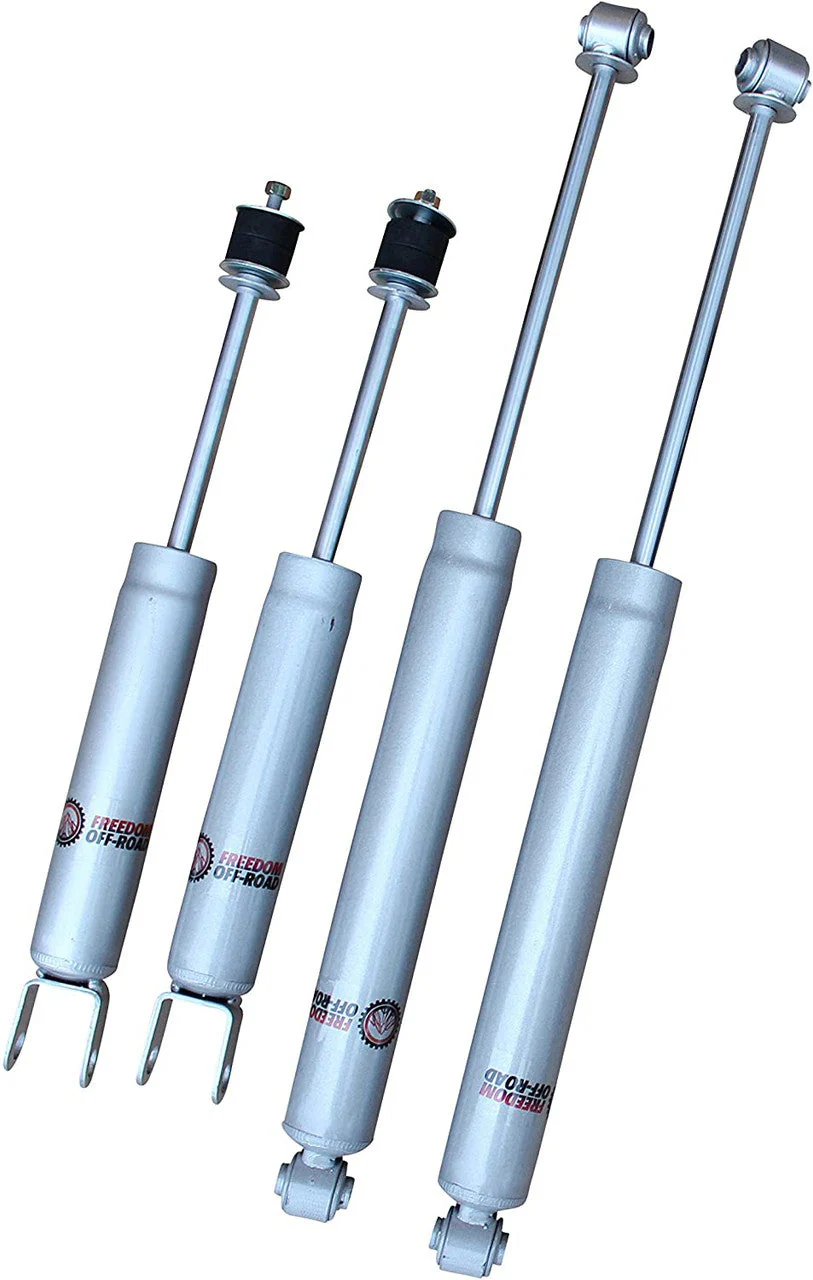 Freedom Offroad Shock Absorbers GMC Sierra 1500 (99-06) 4-6" Lift/ Extended Nitro - Front & Rear