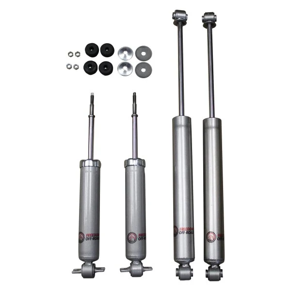 Freedom Offroad Shock Absorbers GMC Sierra 1500 RWD (99-06) 0-4" Lift/ Extended Nitro - Front & Rear