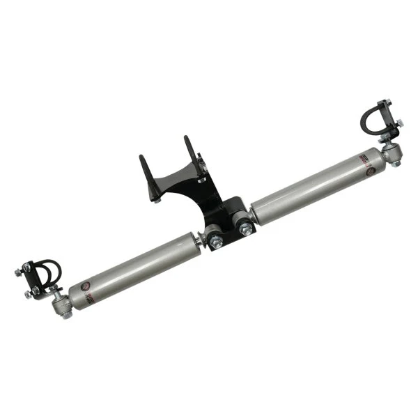 Freedom Offroad Steering Stabilizer Jeep Wrangler (07-18) 2" Lift/ Dual