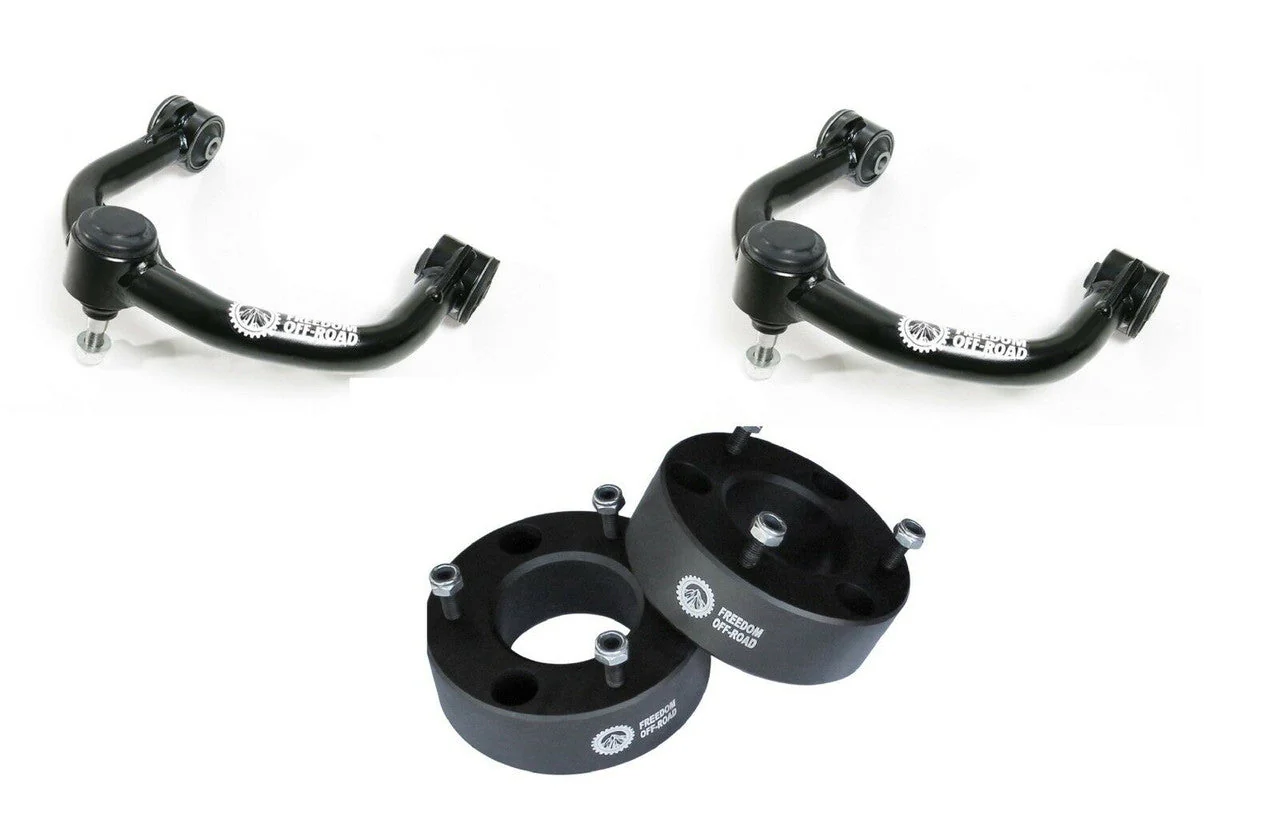 Freedom Offroad Strut Spacer Lincoln Mark LT (06-08) 3" Front w/ Front Upper Control Arms