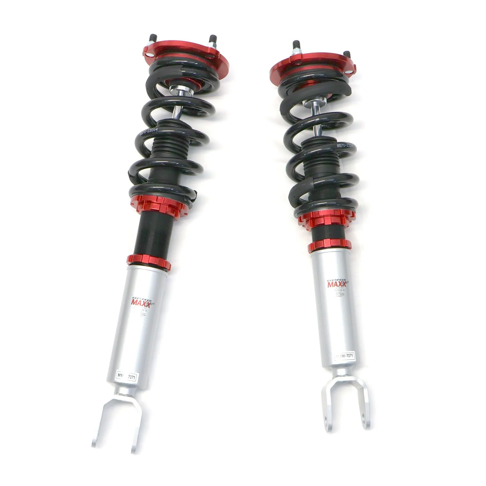 Godspeed MAXX Coilovers Mercedes R231 SL550 / SL63 AMG (13-20) SL65 AMG (13-16) 20 Way Adjustable Dampening - Image 2
