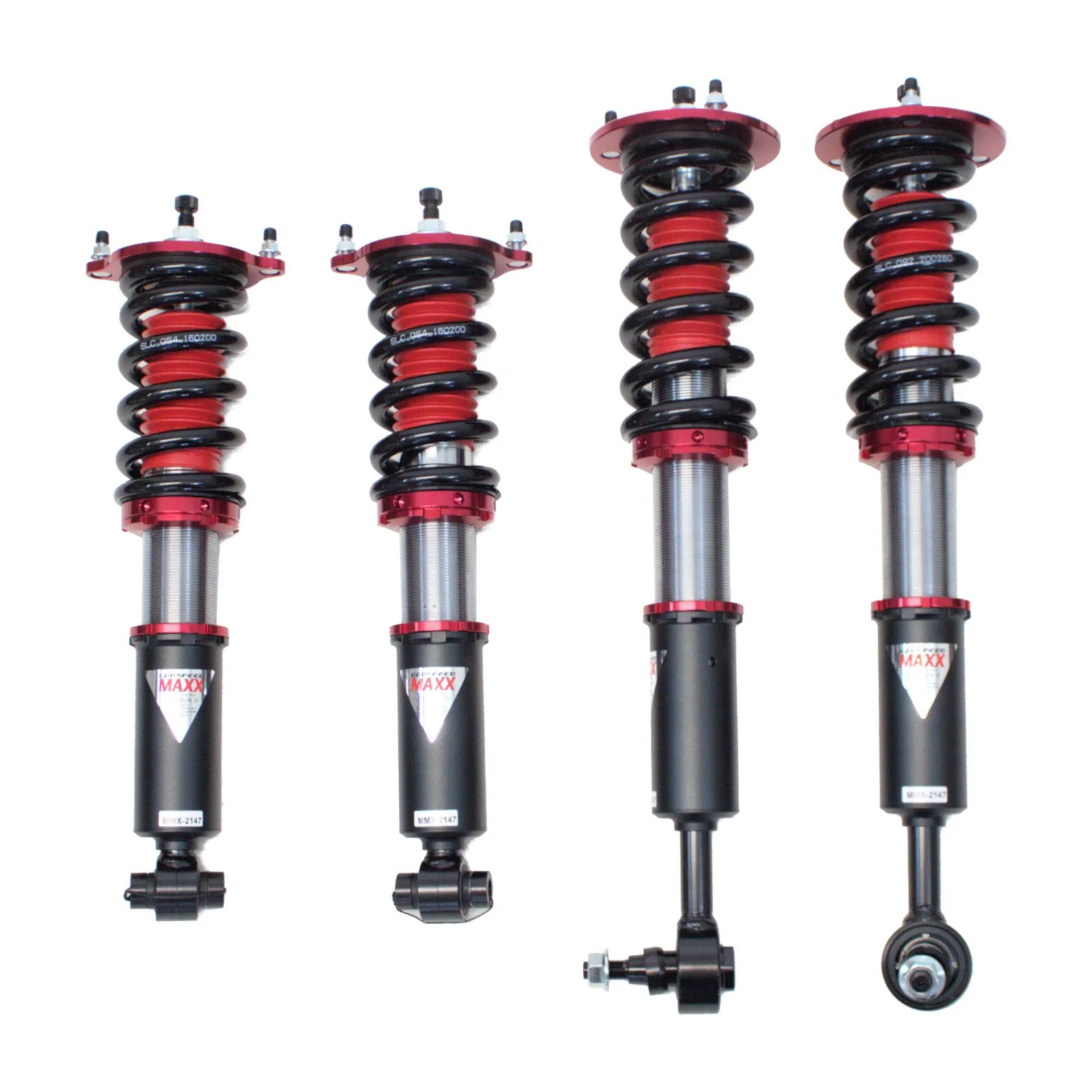 Godspeed MAXX Coilovers Mercedes SL500 SL600 / SL55 SL63 AMG R320 (2003-2012) 40 Way Adjustable