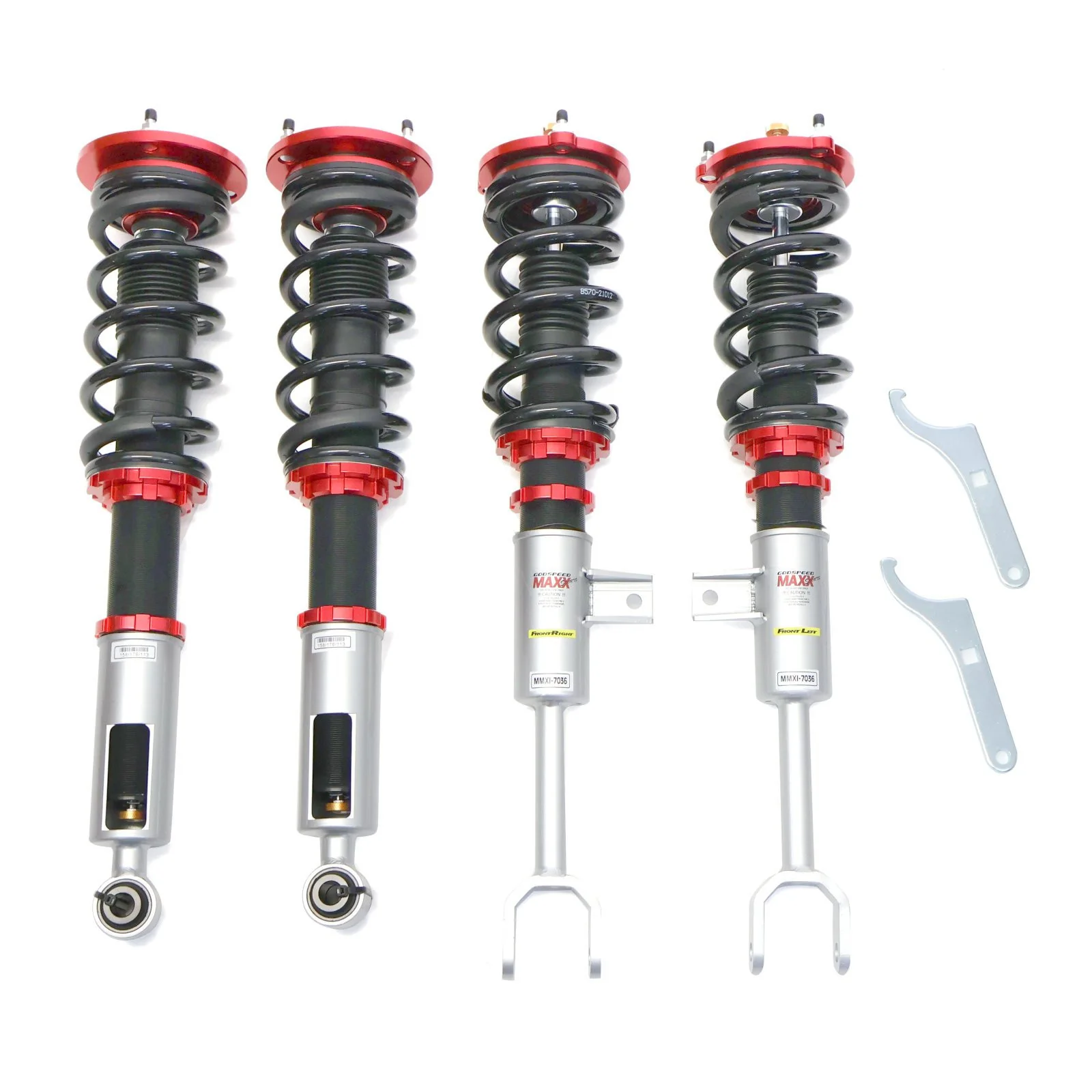 Godspeed MAXX Sports Coilovers BMW G11 / G12 740i / 740Li / 750i / 750Li Alpina B7 (2015-2022) Inverted Race & Adjustable Dampening