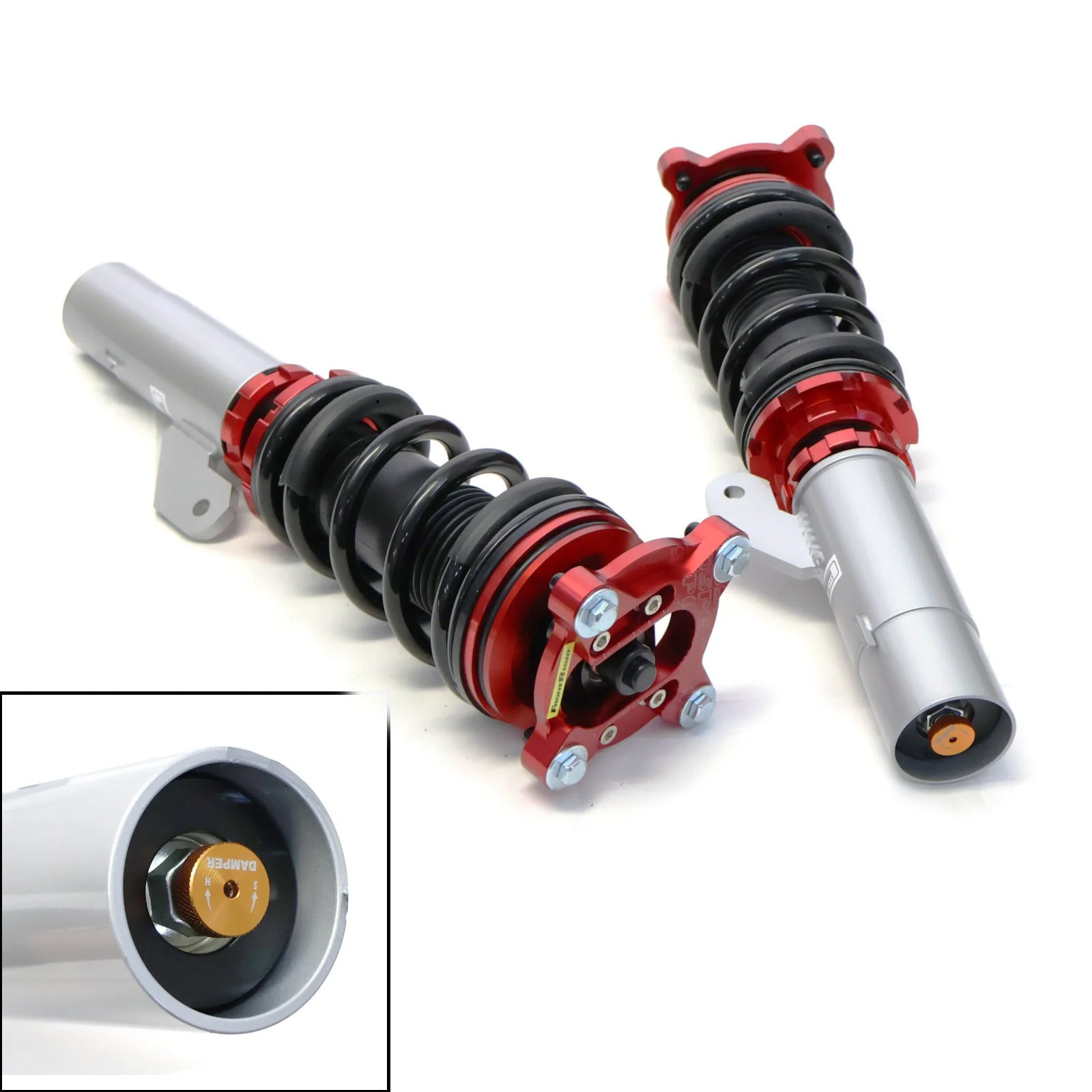 Godspeed MAXX Sports Coilovers BMW xDrive 330i / M340i (19-25) 330e (20-25) M3 / M3 Competition (21-25) Inverted Race w/ Front Camber Plates - Image 4
