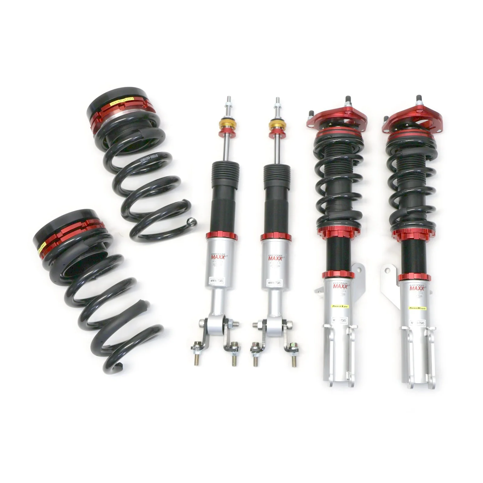 Godspeed MAXX Sports Coilovers Ford Mustang S550 (2015-2023) Inverted Race w/ Front Camber Plates