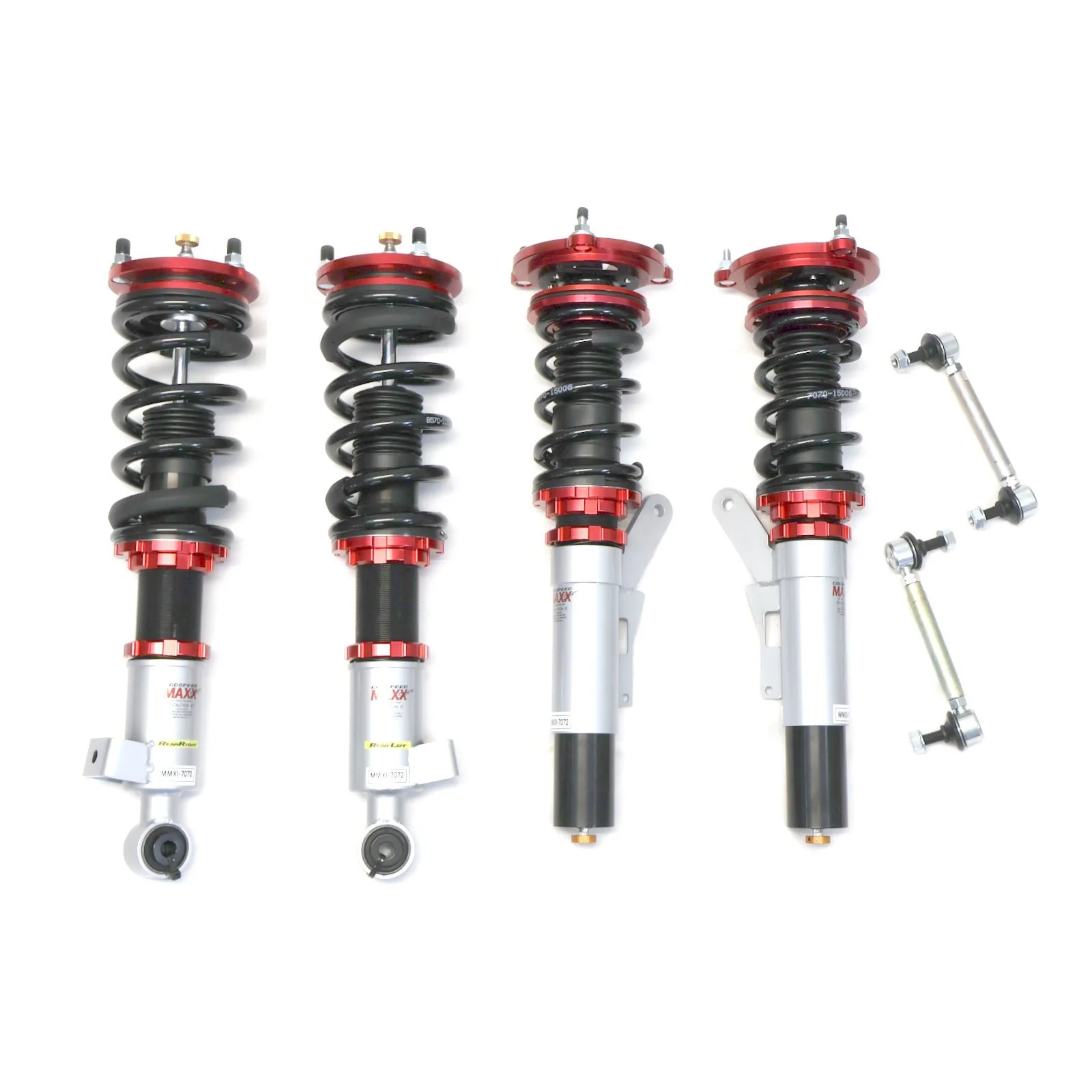 Godspeed MAXX Sports Coilovers Porsche 911 AWD Carrera 4 / Targa 4 996 (98-05) Inverted Race