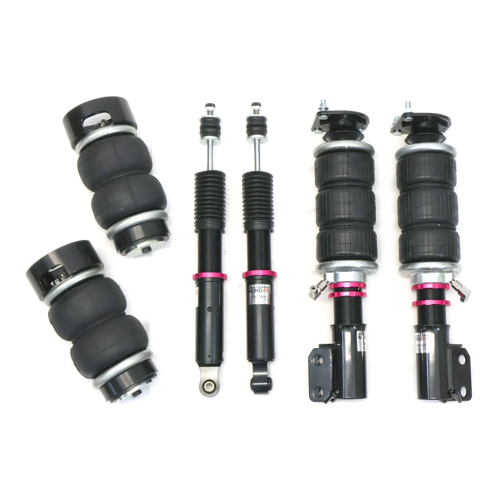 Godspeed Mono Air Suspension Ford Mustang SN95 / S197 (1994-2014) Front & Rear Kit