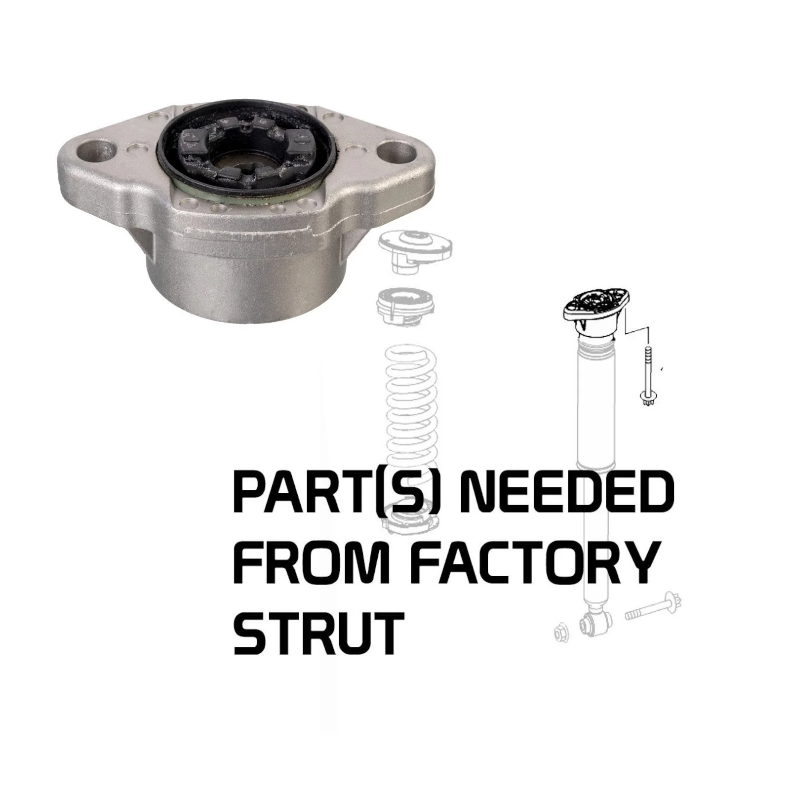 Godspeed Mono Air Suspension Mercedes CLS550 / AMG CLS63 / CLS63 S C218 RWD (12–18) Front & Rear Kit - Image 6