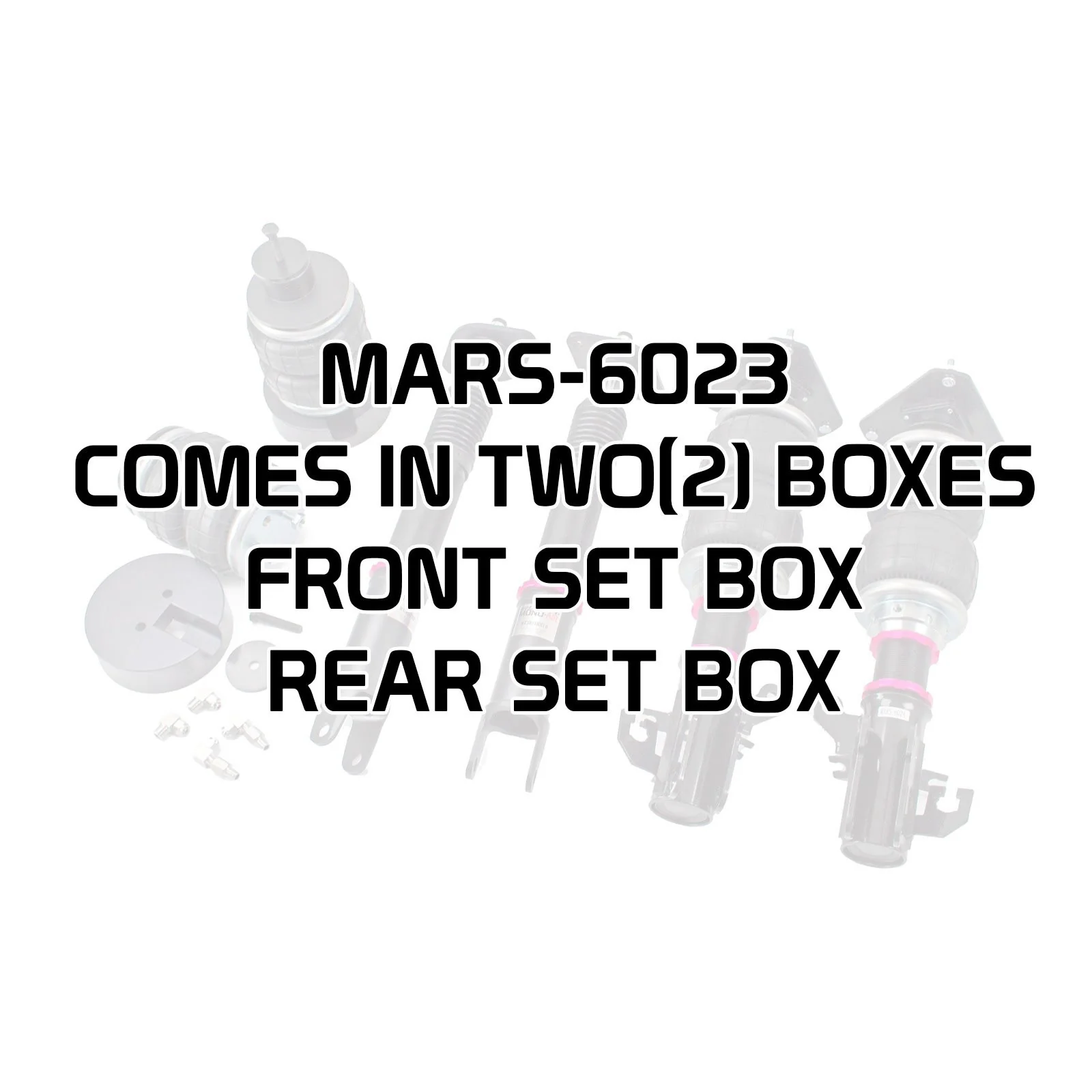 Godspeed Mono Air Suspension Nissan Maxima (2009-2023) Front & Rear Kit - MARS-6024 - Image 7
