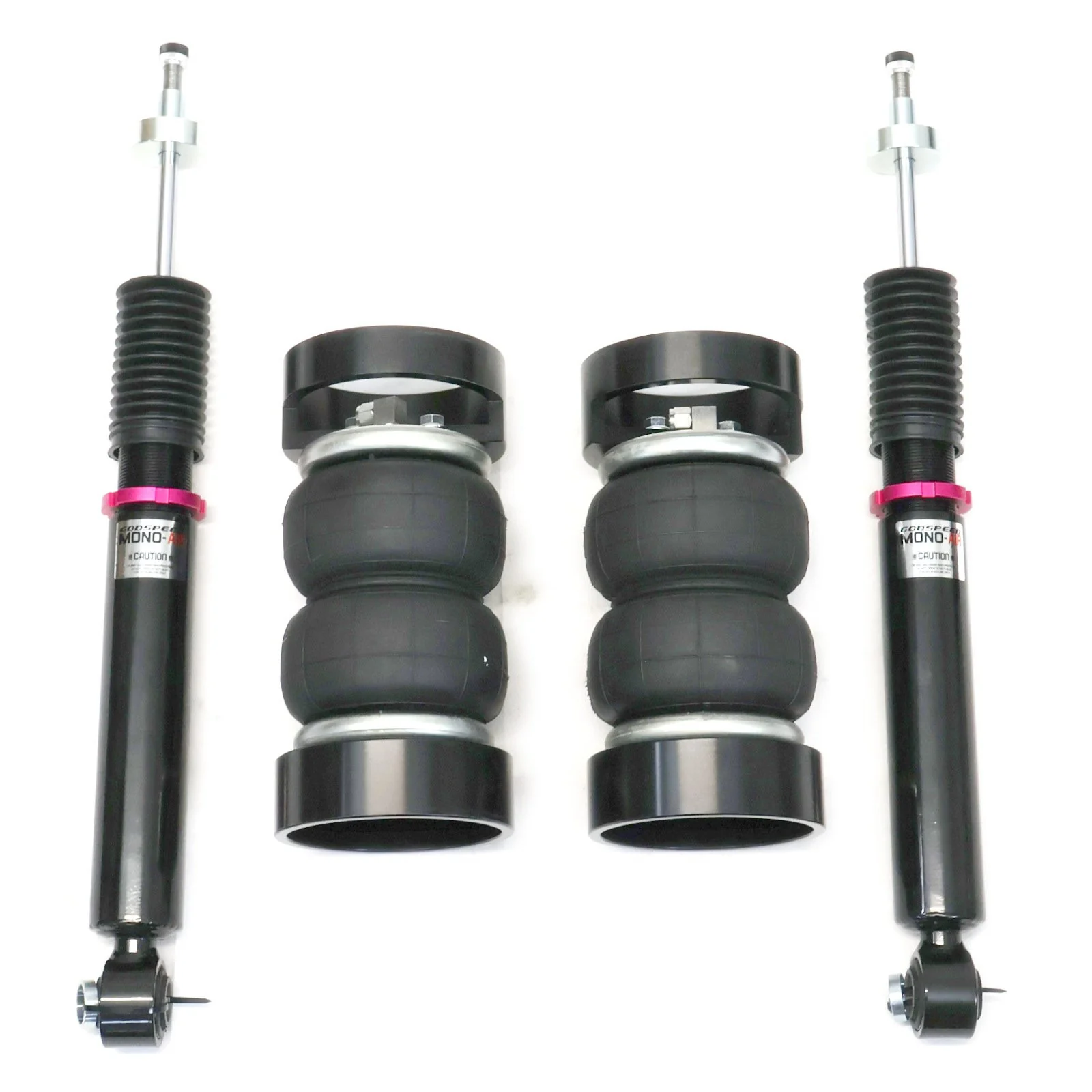 Godspeed Mono Air Suspension Toyota Sienna (2004-2020) Front & Rear Kit - Image 4