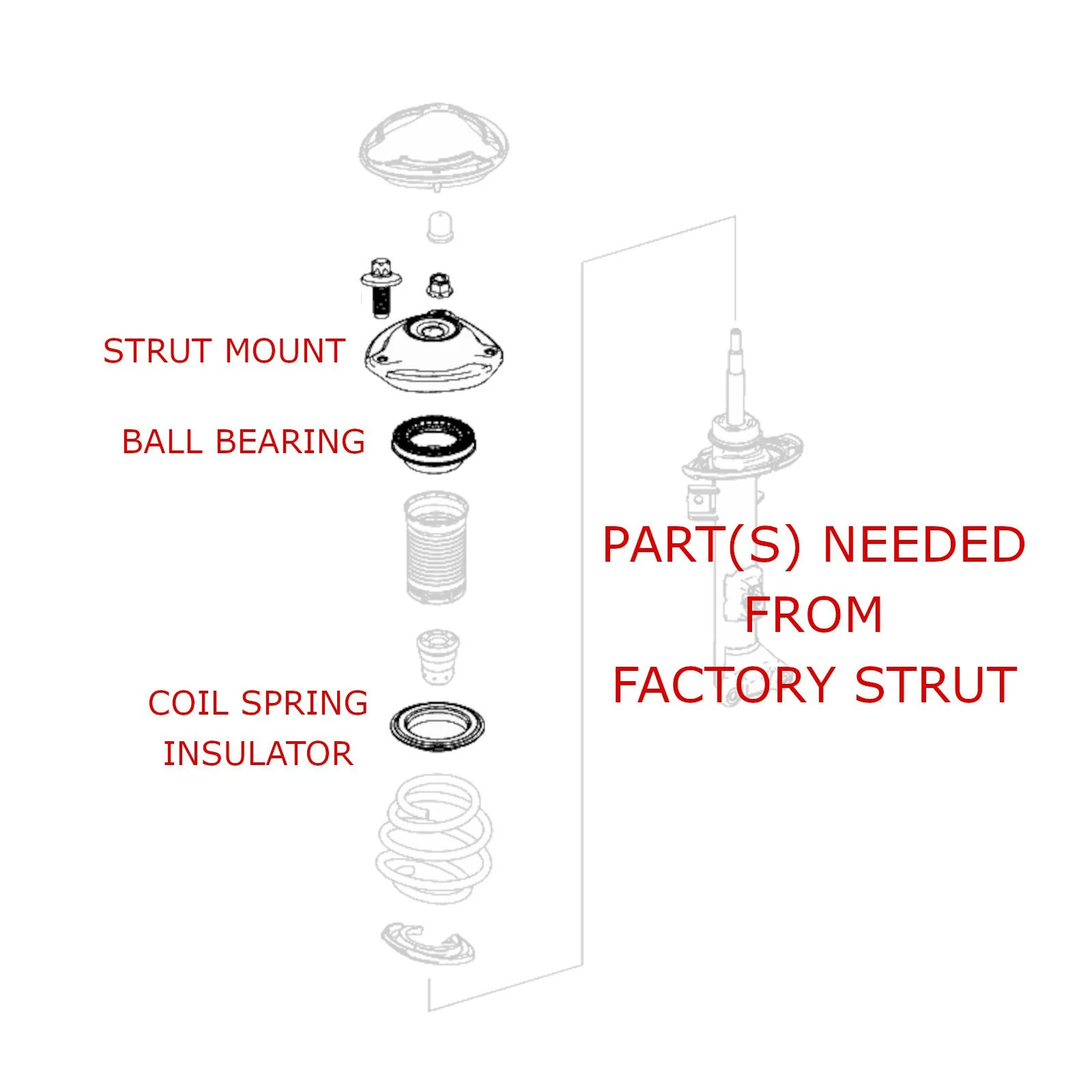 Godspeed MonoRS Coilovers Mercedes SLC 200 300 R172 (2017-2020) 32 Way Adjustable - Image 6