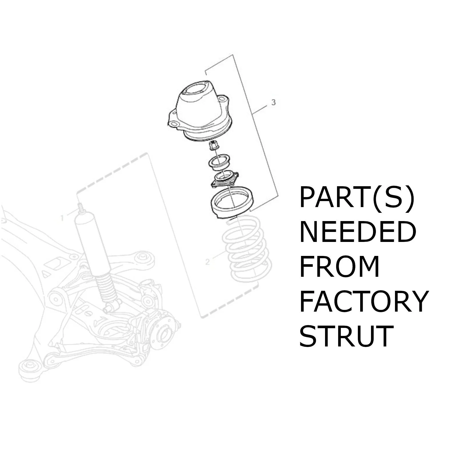 Godspeed MonoRS Coilovers Volvo V70 FWD (01-07) 32 Way Adjustable Suspension MRS1524 - Image 5