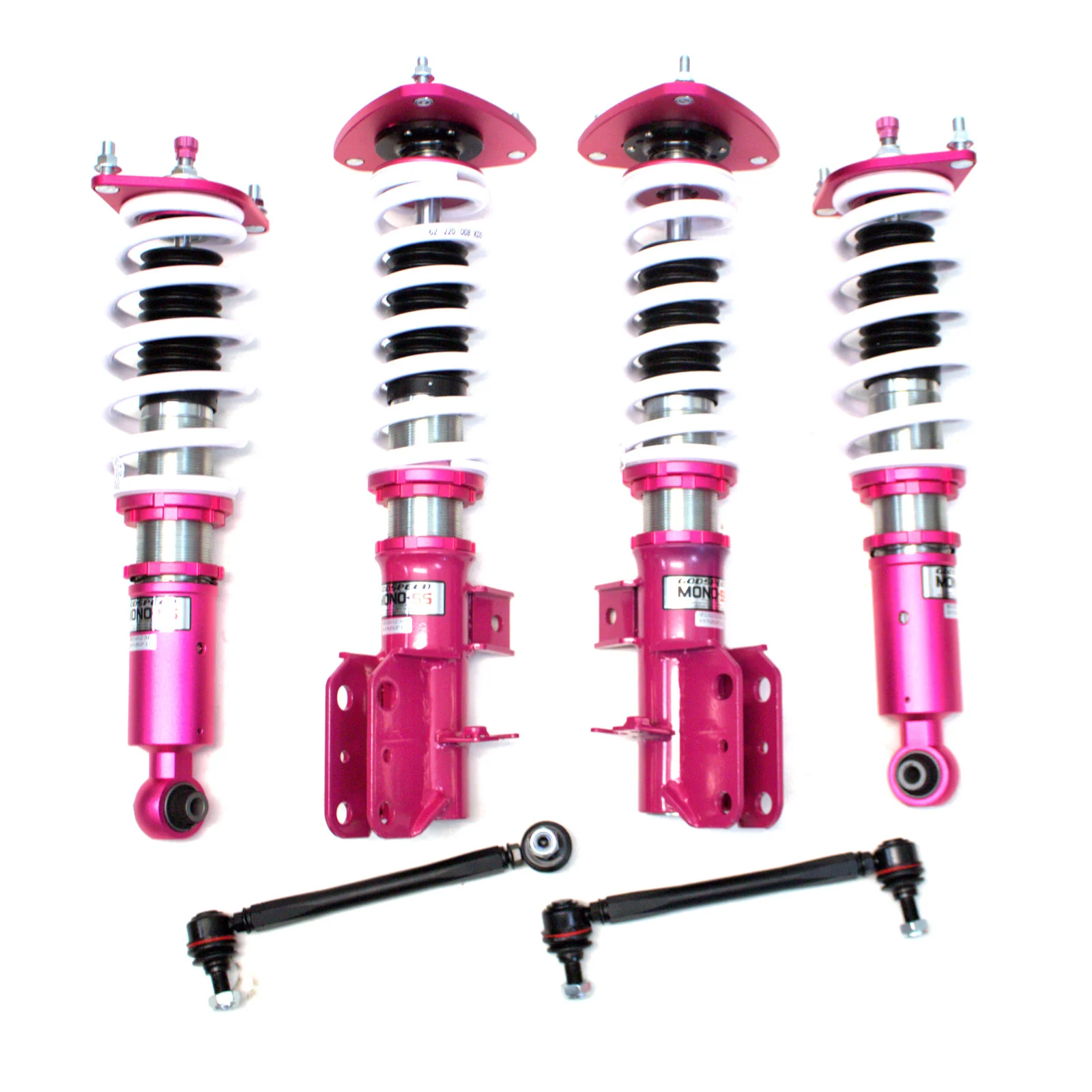 Godspeed MonoSS Coilovers Subaru Crosstrek GU (2024-2027) w/ Front Camber Plates