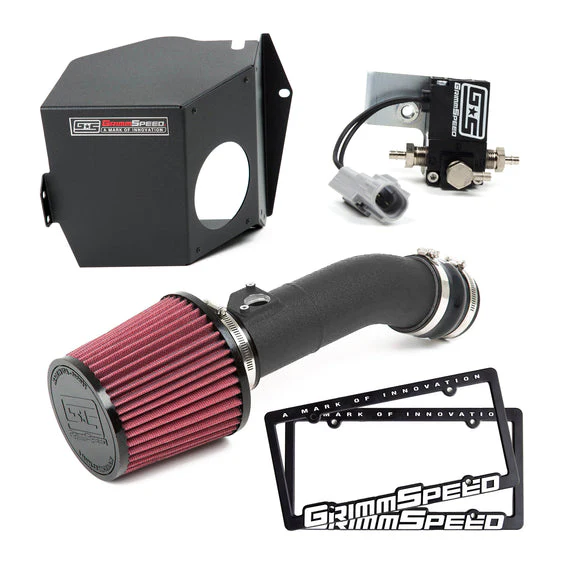 GrimmSpeed Air Intake Kit for Subaru WRX / WRX STI (2008-2014) Stage 1 with Electronic Boost Control Solenoid