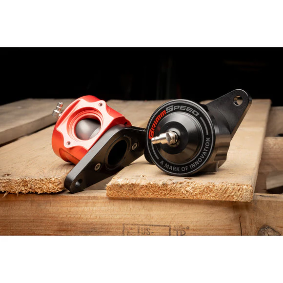 GrimmSpeed Bypass Valve for Subaru WRX (02-07) WRX STI (04-21) Version 2 Red or Black - Image 3