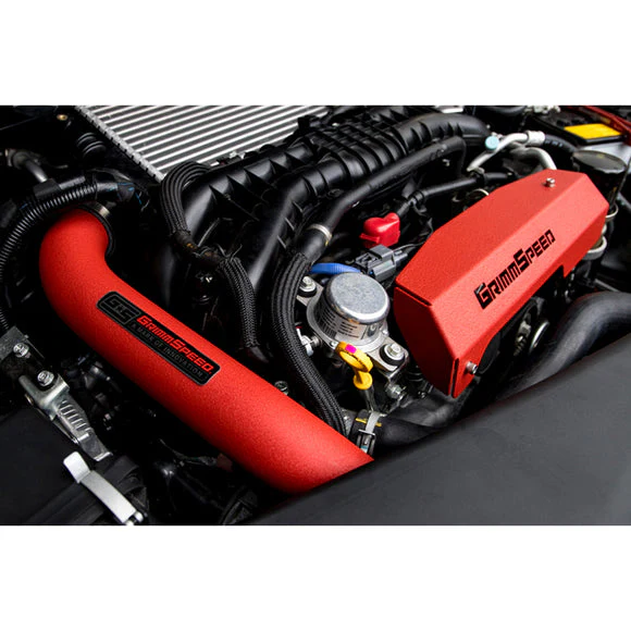 GrimmSpeed Charge Pipe Kit for Subaru WRX 2.0L (2015-2021) Red or Black - Image 2