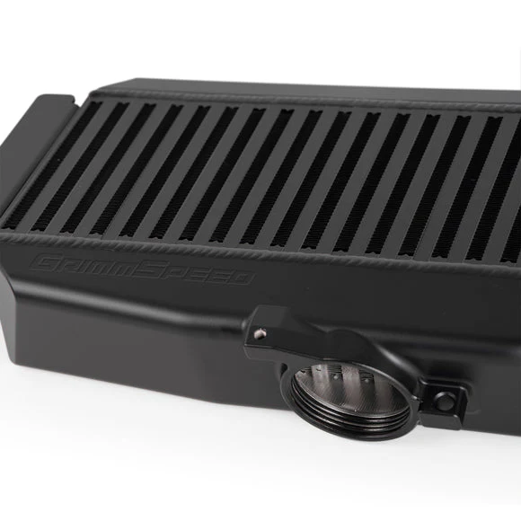 GrimmSpeed Intercooler Kit for Subaru Ascent (2019-2025) Billet Top Mount - Aluminum or Black - Image 9
