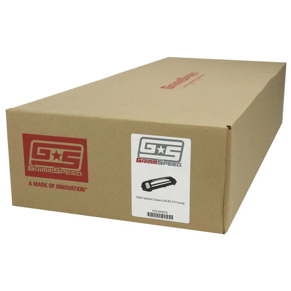 GrimmSpeed Intercooler Splitter for Subaru WRX / WRX STI (2004-2005) Top Mount - Image 5
