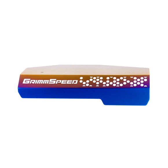 GrimmSpeed Pulley Cover for Subaru Ascent (2019-2025) Titanium GRM113086TI - Image 3