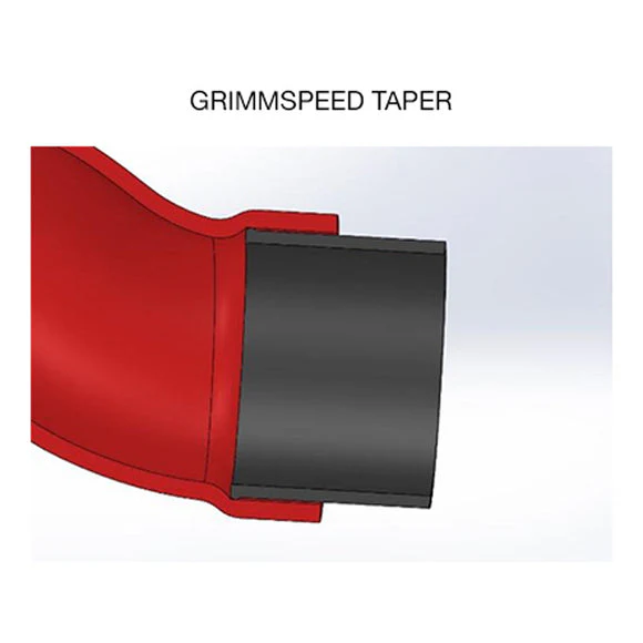 GrimmSpeed Hose Kit Subaru WRX (2015-2021) Post-MAF Black or Red - Image 9