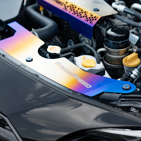 GrimmSpeed Radiator Shroud for Subaru WRX (2022-2025) Titanium GRM113090TI - Image 4