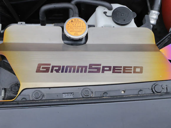 GrimmSpeed Radiator Shroud for Subaru WRX / WRX STI VA (2017-2021) Titanium GRM.1067.1.TI - Image 4