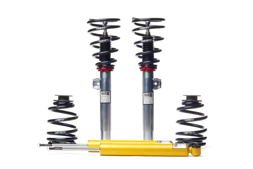 H&R Coilovers for BMW 3 Series E46 Sedan Coupe Convertible 325i 328i 330i (1999-2006) Street Performance 29480-2 - Image 3