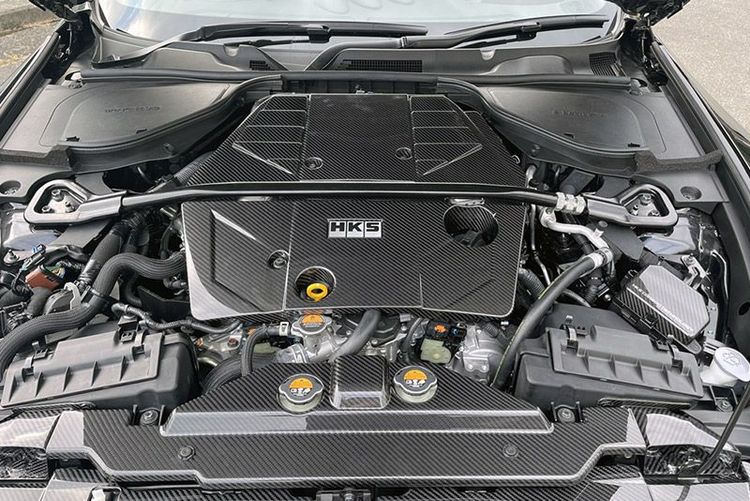 HKS Carbon Engine Bay Dress-Up Kit Nissan Z RZ34 (2022-2025) Engine / Fuse Box / Radiator Cover / Air Cleaner Inlet