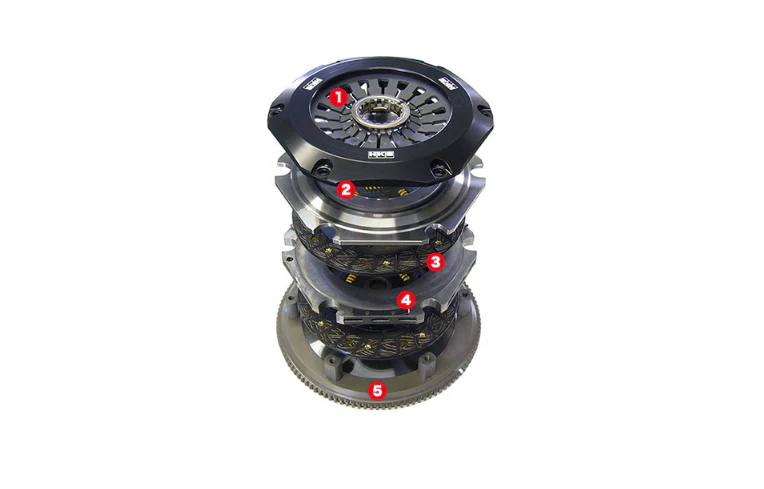 HKS Clutch Kit Subaru Legacy 3.0R (08-09) Twin Plate Light Action - 26011-AF001 - Image 2