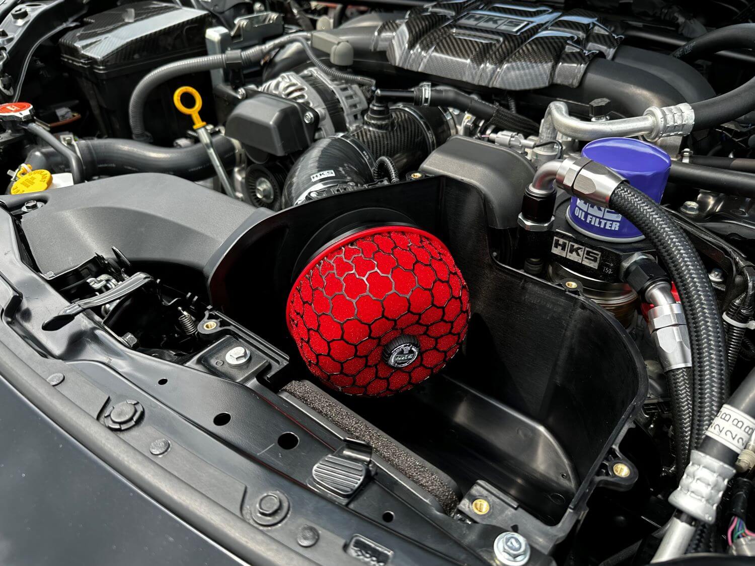 HKS Cold Air Intake Toyota GR86 / Subaru BRZ (2022-2025) w/ or w/o Carbon Suction Pipe - Image 4