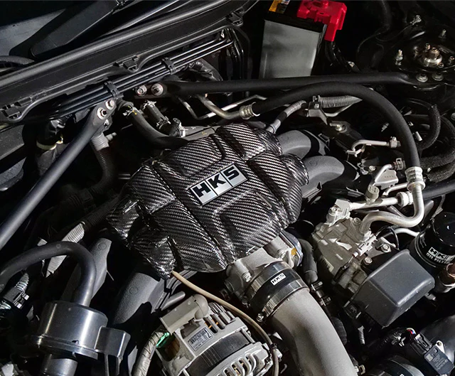 HKS Carbon Engine Bay Dress-Up Kit Scion FR-S Toyota 86 & GR86 Subaru BRZ (13-25) Engine & Fuse Box Cover - Image 6