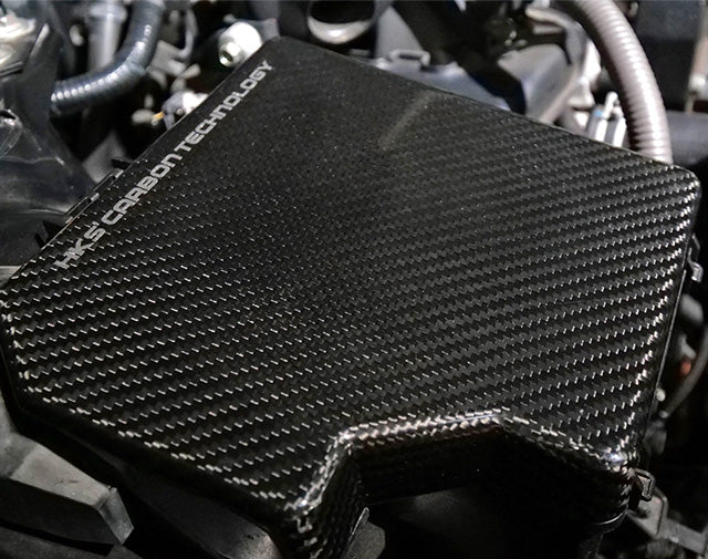 HKS Carbon Engine Bay Dress-Up Kit Scion FR-S Toyota 86 & GR86 Subaru BRZ (13-25) Engine & Fuse Box Cover - Image 9