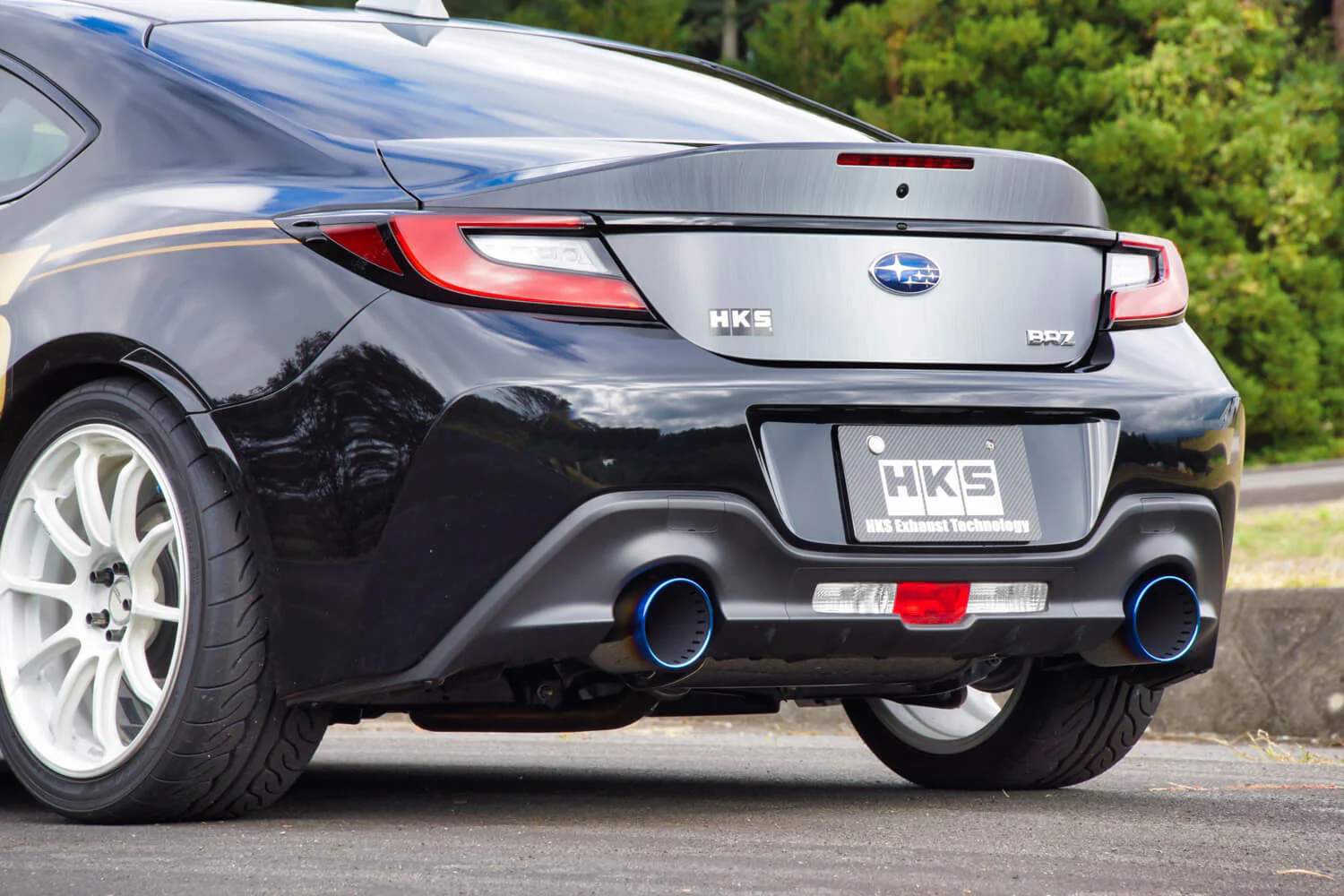 HKS Exhaust BRZ / GR86 (22-25) Legamax Premium Axleback w/ 4.9" Muffler Tips 32018-AF018 - Image 2