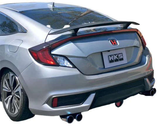 HKS Exhaust Honda Civic Coupe FC3 (16-20) Legamax Premium w/ 3" Tip Catback - 31021-BH001