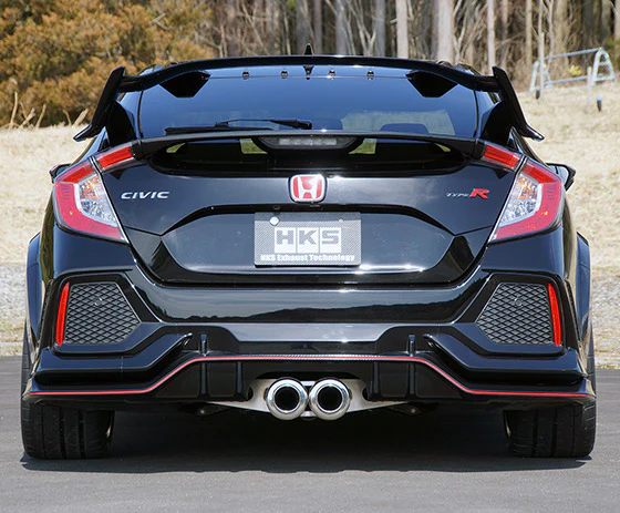 HKS Exhaust Honda Civic Type-R FK8 (2017-2021) Hi-Power Spec L II Catback - 31019-AH106 - Image 2