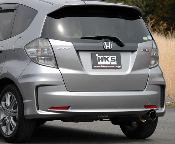 HKS Exhaust Honda Fit (2010-2013) Silent Hi-Power Axleback - 32016-AH027 - Image 2